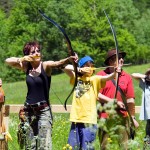 bogenschiessen Posthotel Pfunds in Tirol 